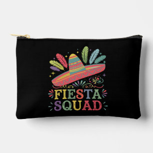 Pochette À Accessoires Équipe de fête Cinco de Mayo Famille appariée