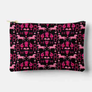Pochette À Accessoires Équitation Rose
