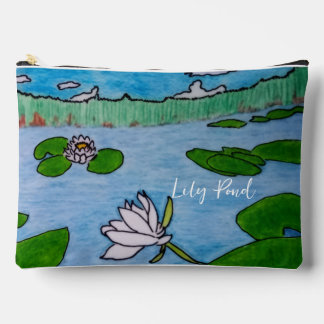 Pochette À Accessoires Étang de nénuphars