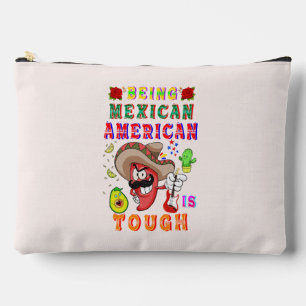 Pochette À Accessoires Être Mexicain Américain Est Difficile