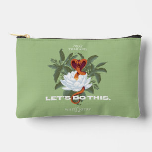 Pochette À Accessoires "Faisons ça" Cobra - Le Lotus Blanc