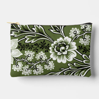 Pochette À Accessoires Fantastic Flowers (Moss Green) Fine Art