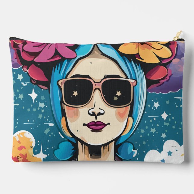 Pochette À Accessoires Femme élégante (Verso)