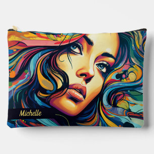 Pochette À Accessoires Femme Pop Art Grand