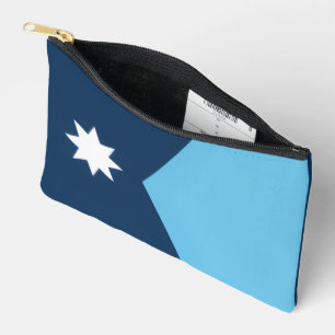 Pochette À Accessoires Fierté du nouveau drapeau de l'État du Minnesota