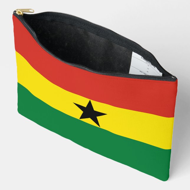 Pochette À Accessoires Flag du Ghana (Ouvrir)