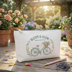 Pochette À Accessoires Fleur Ancienne de Bicyclette Bloom & Glow Printemp