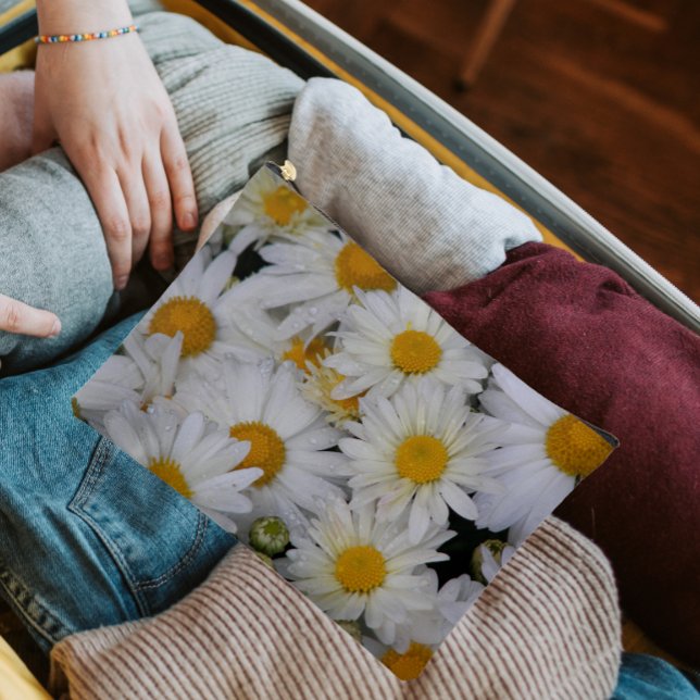 Pochette À Accessoires Fleur de marguerites baisées (In Situ)
