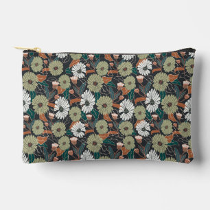 Pochette À Accessoires Fleur marguerite chaude