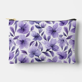 Pochette À Accessoires Fleur Pourpre