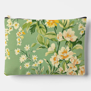 Pochette À Accessoires Fleur retro 
