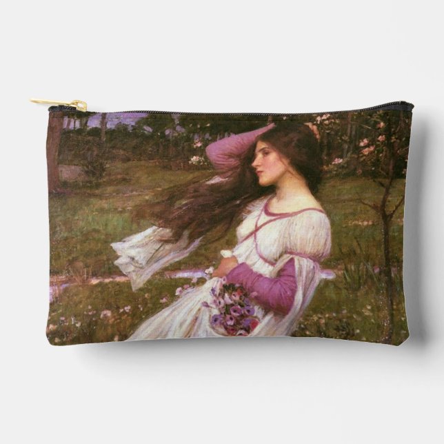 Pochette À Accessoires Fleurs à vent (Recto)