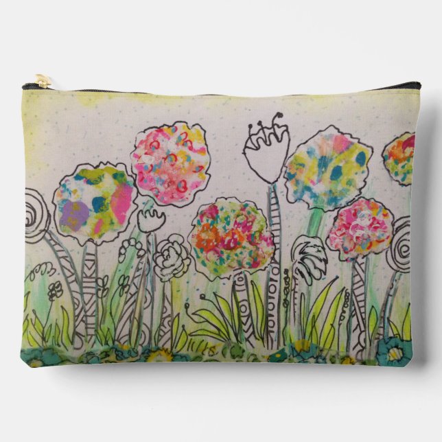 Pochette À Accessoires Floral (Recto)