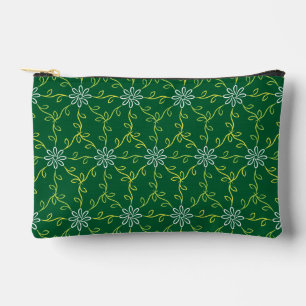 Pochette À Accessoires Floral décoratif Motif sans couture