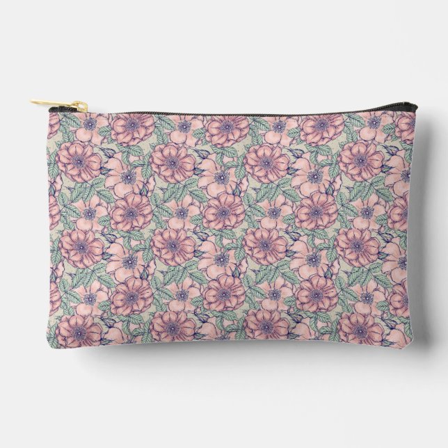 Pochette À Accessoires Floral - Frida (Recto)