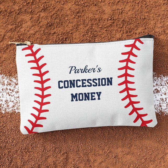 Pochette À Accessoires Fonds de concession de base-ball personnalisé (Créateur téléchargé)