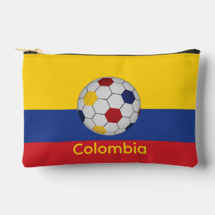 Pochette À Accessoires Football Colombien