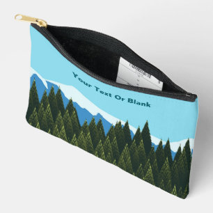 Pochette À Accessoires Forêt fractale