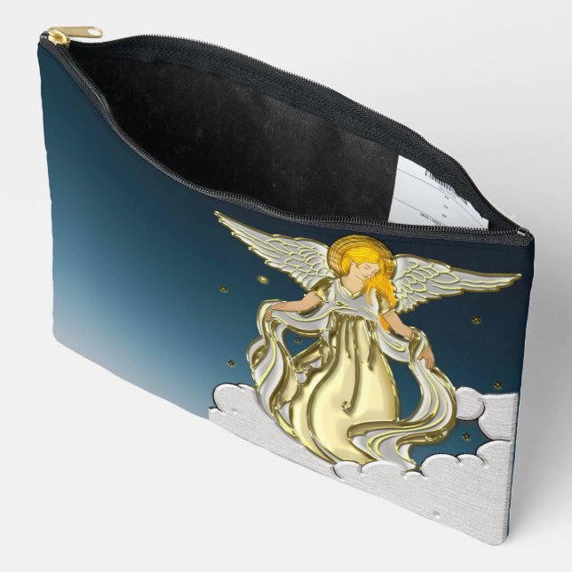 Pochette À Accessoires Gardien céleste (Ouvrir)