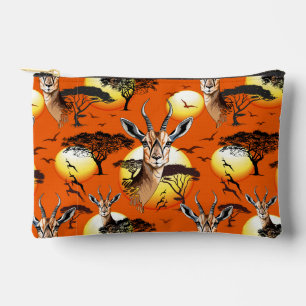Pochette À Accessoires Gazelle Antelope africaine animal sauvage