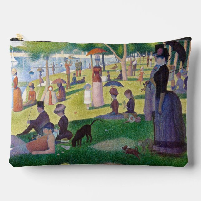 Pochette À Accessoires Georges Seurat - Un dimanche sur La Grande Jatte (Recto)