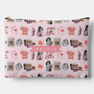 Pochette À Accessoires Glamour Personnalisé Pin-Up Vieille Hollywood Rétr