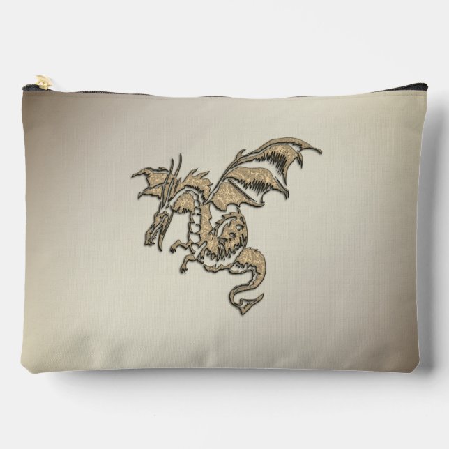 Pochette À Accessoires Golden Dragon (Recto)