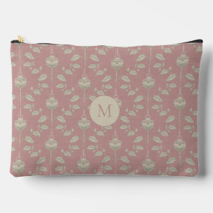 Pochette À Accessoires Grandmillenial Rose Poussiéreuse et Crème