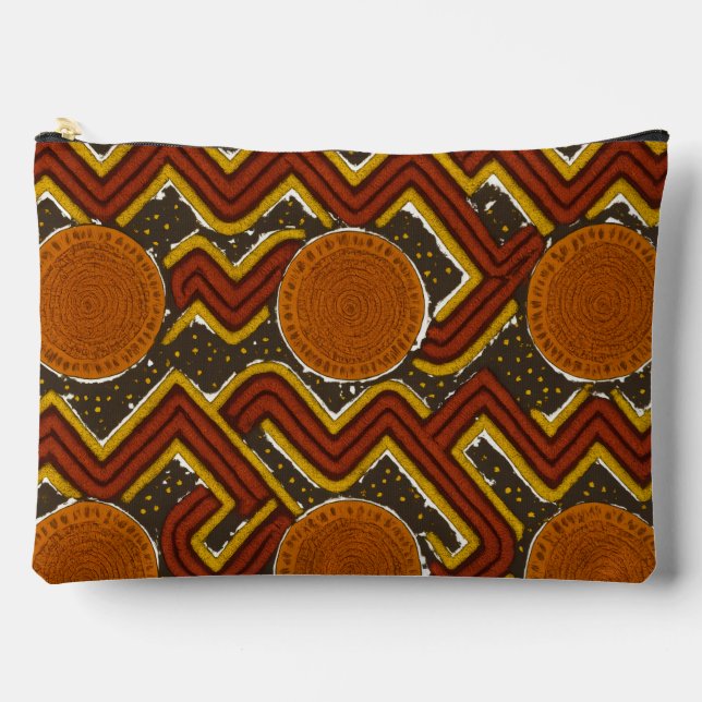 Pochette À Accessoires Gras Afrique (Recto)