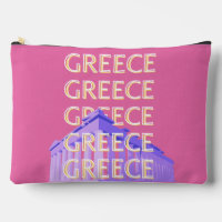 Grèce Travel Art, Summer Travel Art, Retro, Rose