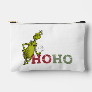 Pochette À Accessoires Grinch   Ho Ho Ho