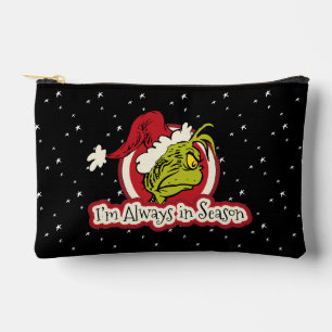 Pochette À Accessoires Grinch   Je suis toujours de saison