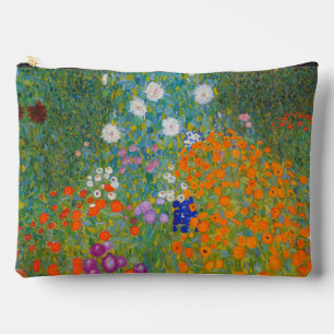 Pochette À Accessoires Gustav Klimt - Jardin des fleurs