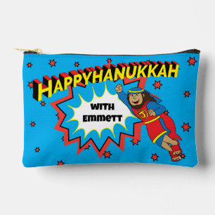 Pochette À Accessoires Hanoukka Super Judah Dreidel