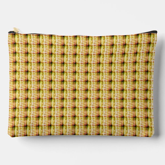 Pochette À Accessoires Hapa Plaid Green 1974, (Recto)