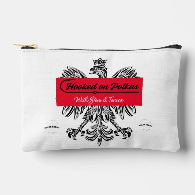 Pochette À Accessoires Hooked on Polkas Cosmetic Bag (Recto)