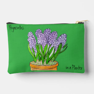 Pochette À Accessoires Hyacinthes pourpres a dans Planter