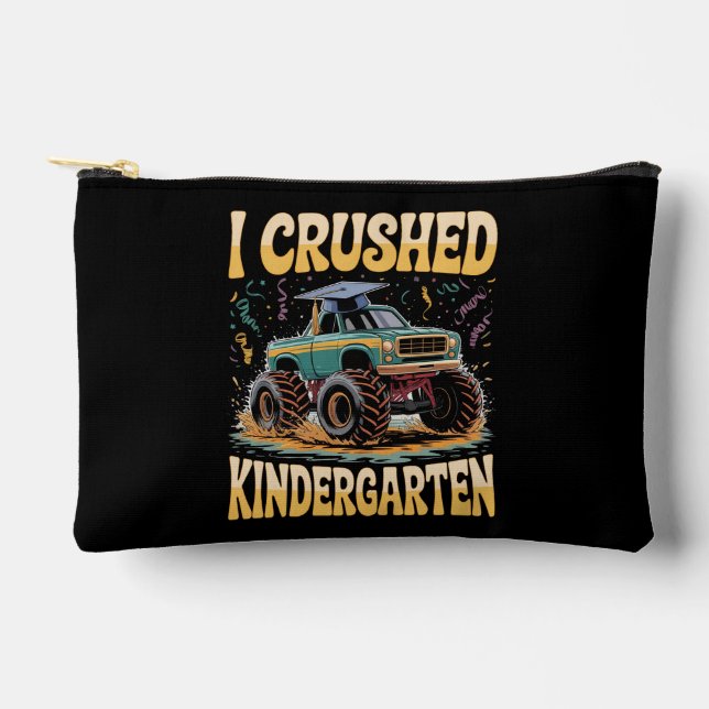 Pochette À Accessoires I Crushed Kindergarten Monster Truck Graduation (Recto)
