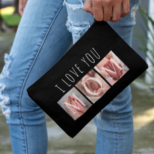 Pochette À Accessoires I Love You Maman Photo Large