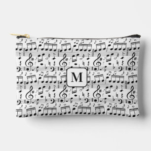 Pochette À Accessoires Illustration musicale monographique personnalisée