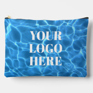 Pochette À Accessoires Image de piscine bleue aquatique pour votre logo