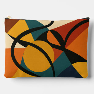 Pochette À Accessoires Impression abstraite africaine
