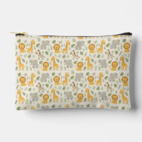 Impression de nurserie d'animaux de safari