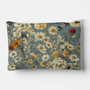 Pochette À Accessoires Impression Fleur Couper Coudre Petit Accessoire Po