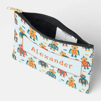 Pochette À Accessoires Impression robotique personnalisable