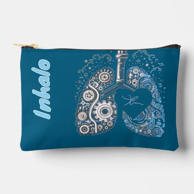 Pochette À Accessoires Inhalo de coeur (Recto)