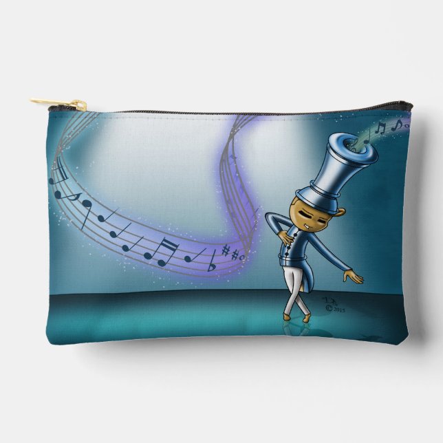 Pochette À Accessoires Instrument de musique à fluide (Recto)