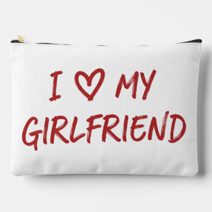 Pochette À Accessoires J'aime ma petite amie