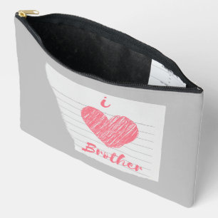 Pochette À Accessoires j'aime mon frère