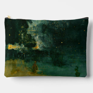 Pochette À Accessoires James Whistler - Nocturne en noir et or